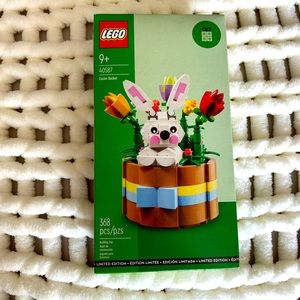 NWT Lego Limited Edition Easter Basket